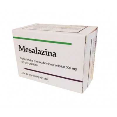 Mesalazina 500mg x100com