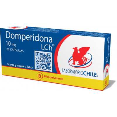 Domperidona 10mg x20com. (Chile)