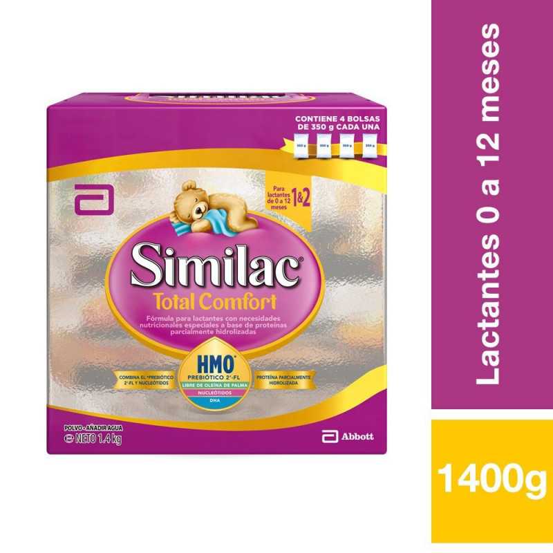 Similac Total comfort 1&2 polvo bib 1400g