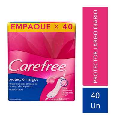 Carefree Protector diario largo x40