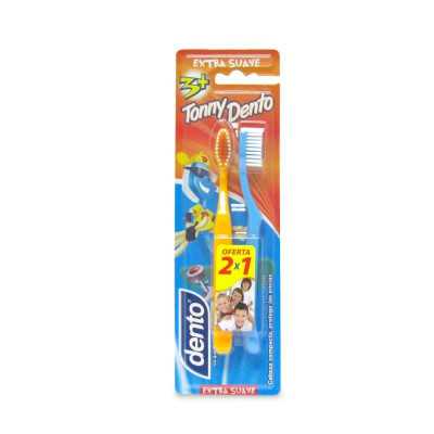 Dento Kids cepillo dental extra suave pack x 2