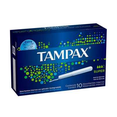 Tampax x 10 super