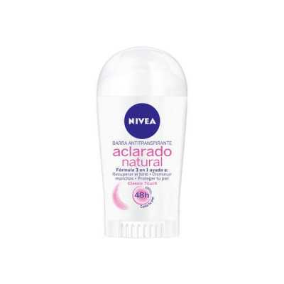 Nivea Desodorante barra aclarado natural 43g