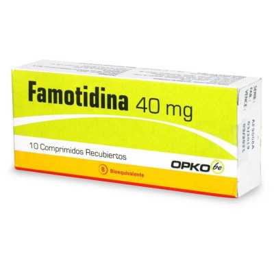 Famotidina 40mg x10com. (Opko)