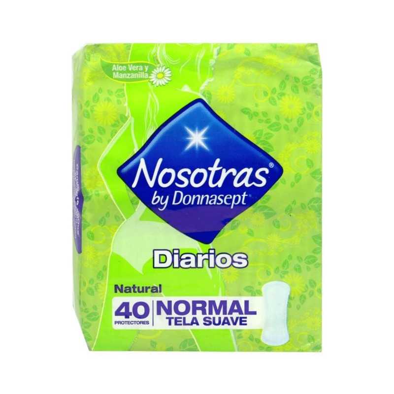 Nosotras Protectores diarios tela suave x 40