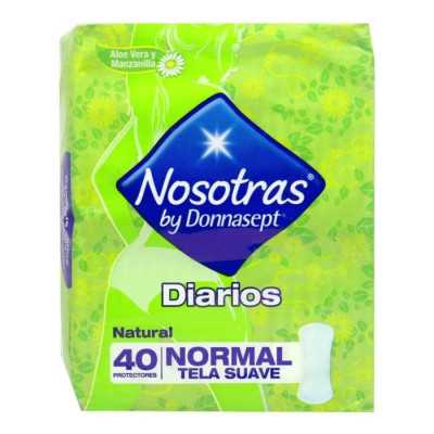 Nosotras Protectores diarios tela suave x 40