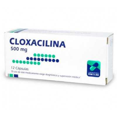 Cloxacilina 500mg x12cap. (Mintlab)