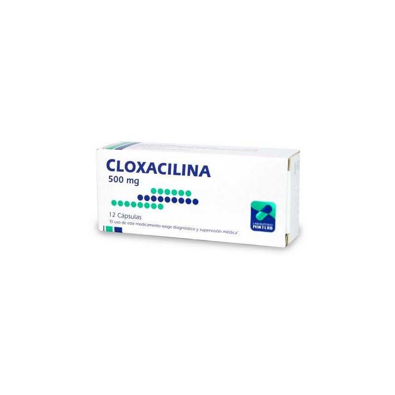 Cloxacilina 500mg x12cap. (Mintlab)