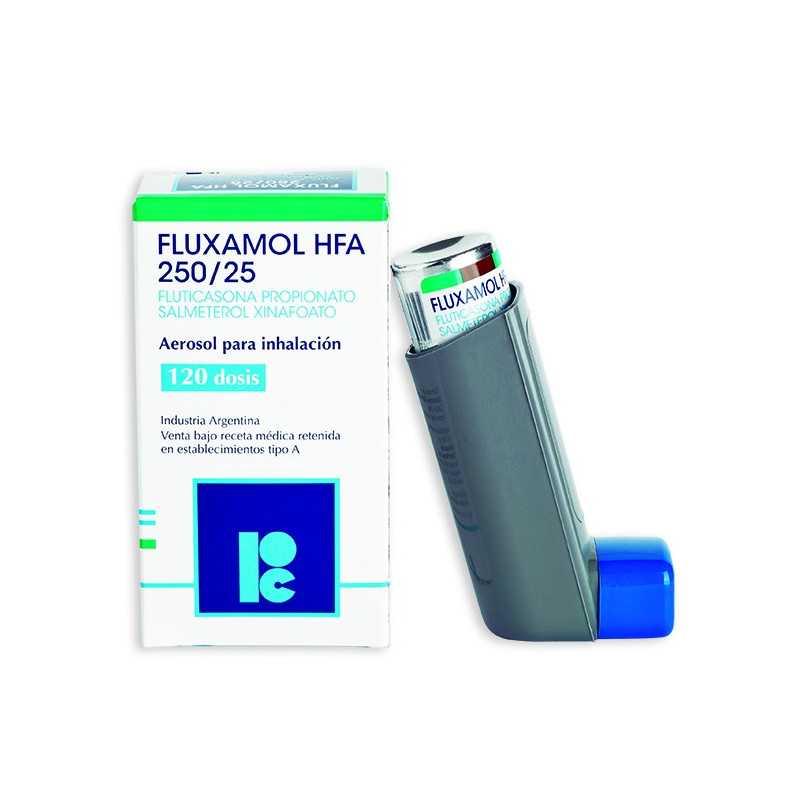 Fluxamol 250/25 inhalador x120dosis