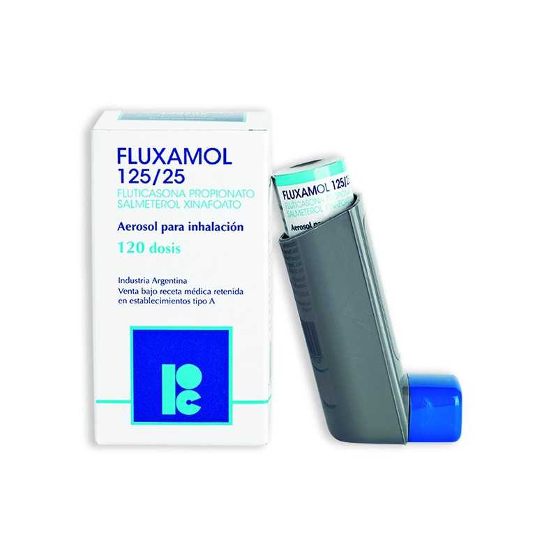 Fluxamol 125/25 inhalador x120dosis