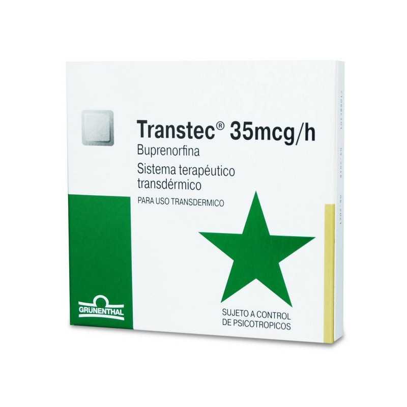 Transtec 35Mcg/H x 5 parches