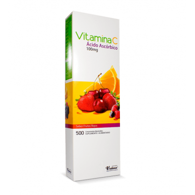 Vitamina C 100mg x10com. Mast. (Valma)