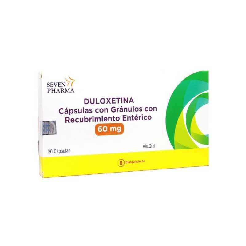 Duloxetina 60mg x30com. (Sevenpharma)
