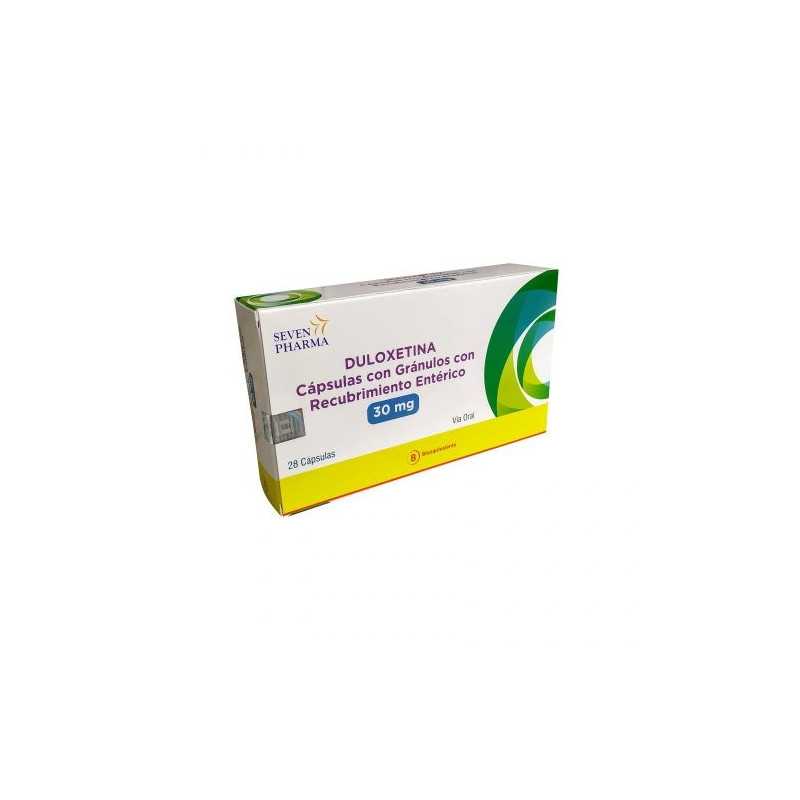 Duloxetina 30mg x28cap. (Sevenpharma)