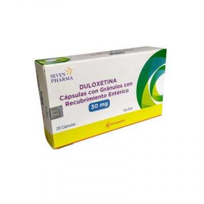Duloxetina 30mg x28cap. (Sevenpharma)
