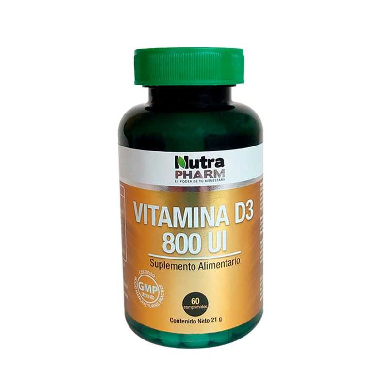 Vitamina D3 800ui nutrapharm x60com