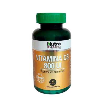 Vitamina D3 800ui nutrapharm x60com