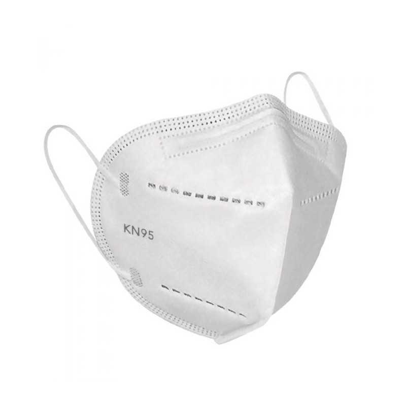 Mascarilla KN95 Color Blanco x1