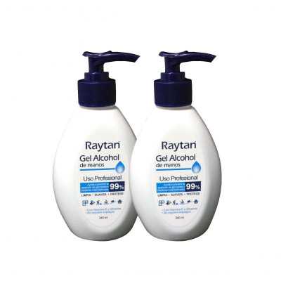 Alcohol Gel 70° 340 cc (Raytan)