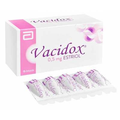 Vacidox Ovulos 0,5mg x15 ovulos.