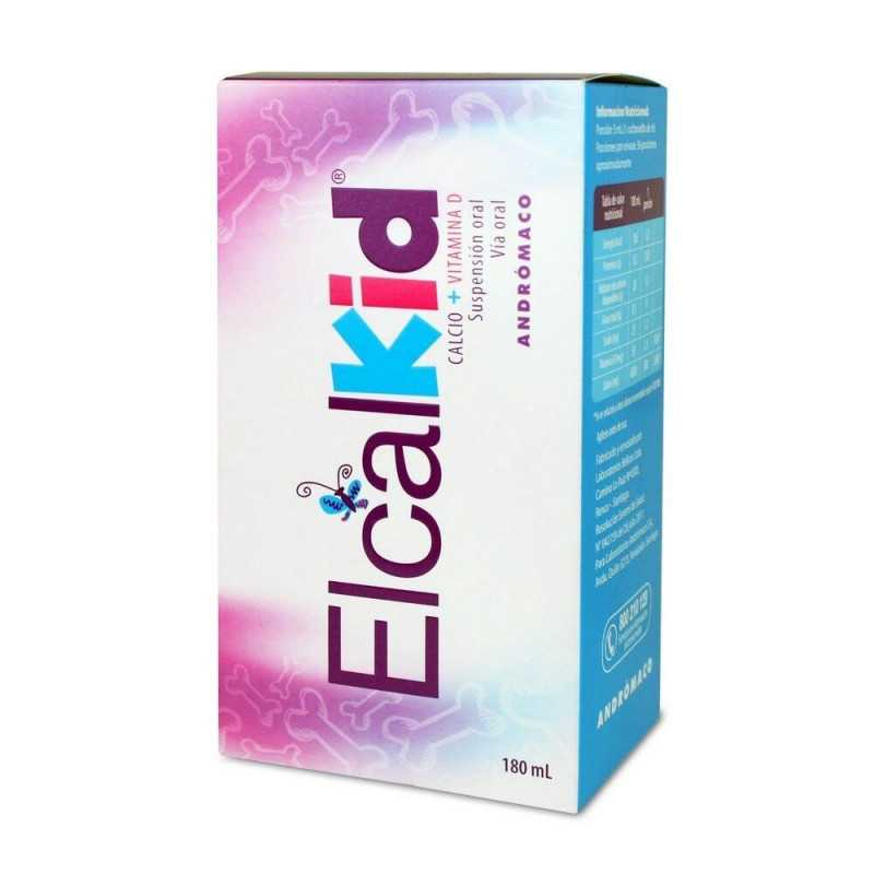Elcal Kid 300mg/250ui suspensión oral 180ml
