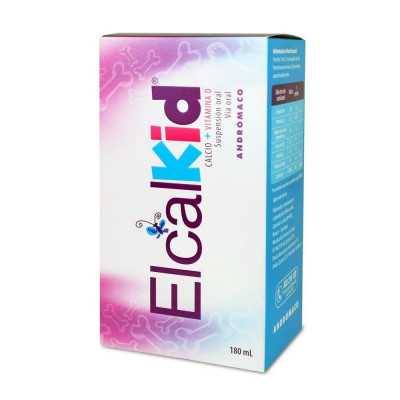 Elcal Kid 300mg/250ui suspensión oral 180ml