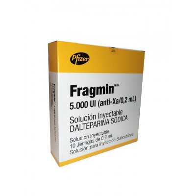 Fragmin 5000UI 0,2ml caja x 10 jeringas (Cenabast)