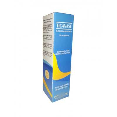 Ticanase Nebulizador nasal 50mcg x120dosis (Cenabast) Vence: