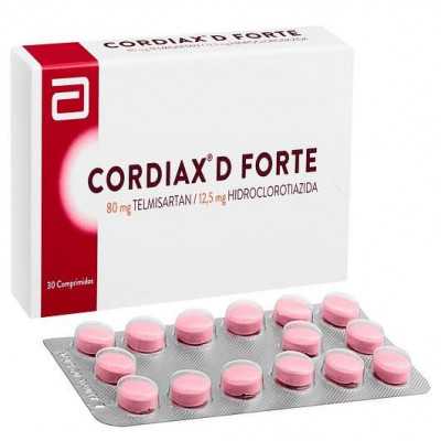 Cordiax D forte 80/12,5mg x30com