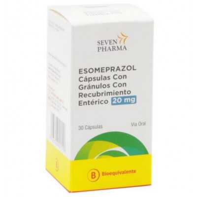 Esomeprazol 20mg x30cap (Seven Pharma)