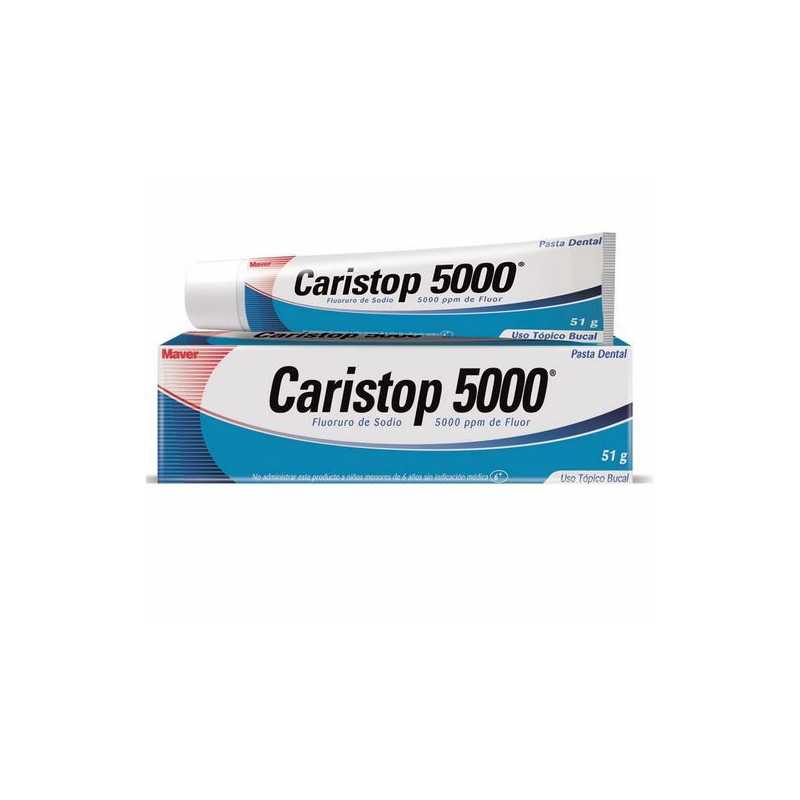Caristop 5000 ppm pasta dental 51 g.