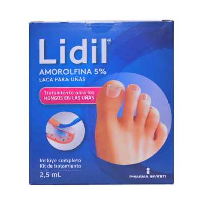 Lidil 5% kit de tratamiento para uñas 2,5ml
