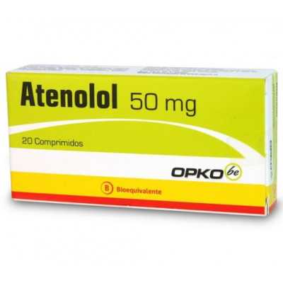 Atenolol 50mg x20com. (Opko)