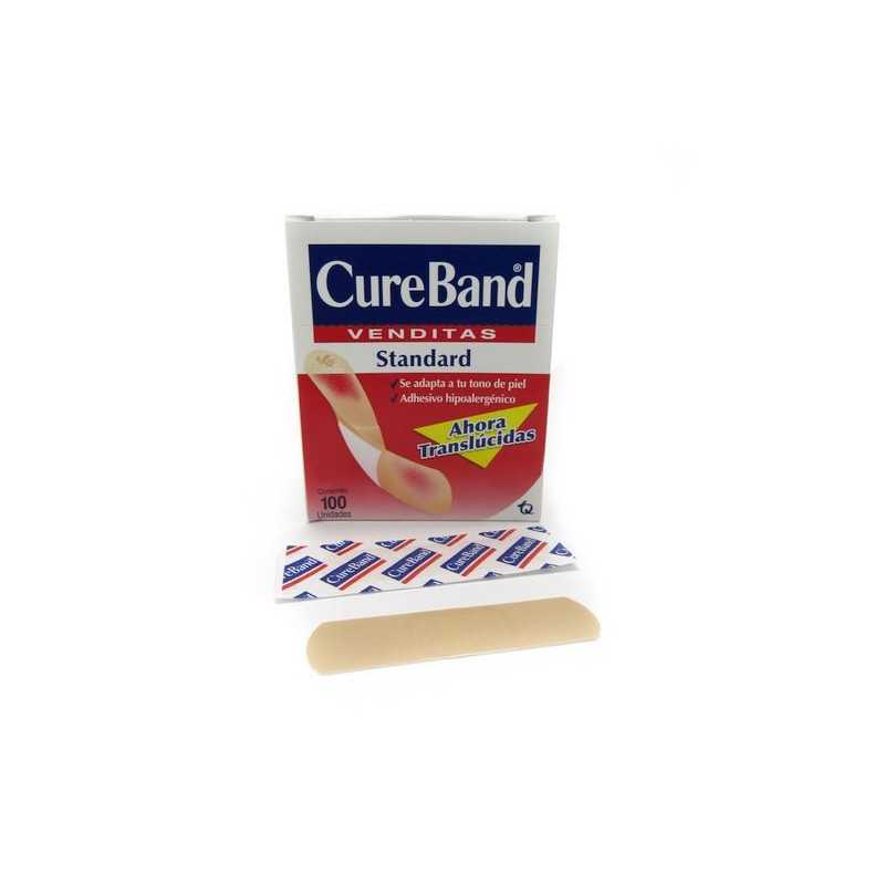 Parche Curita corriente x100 (Cureband)