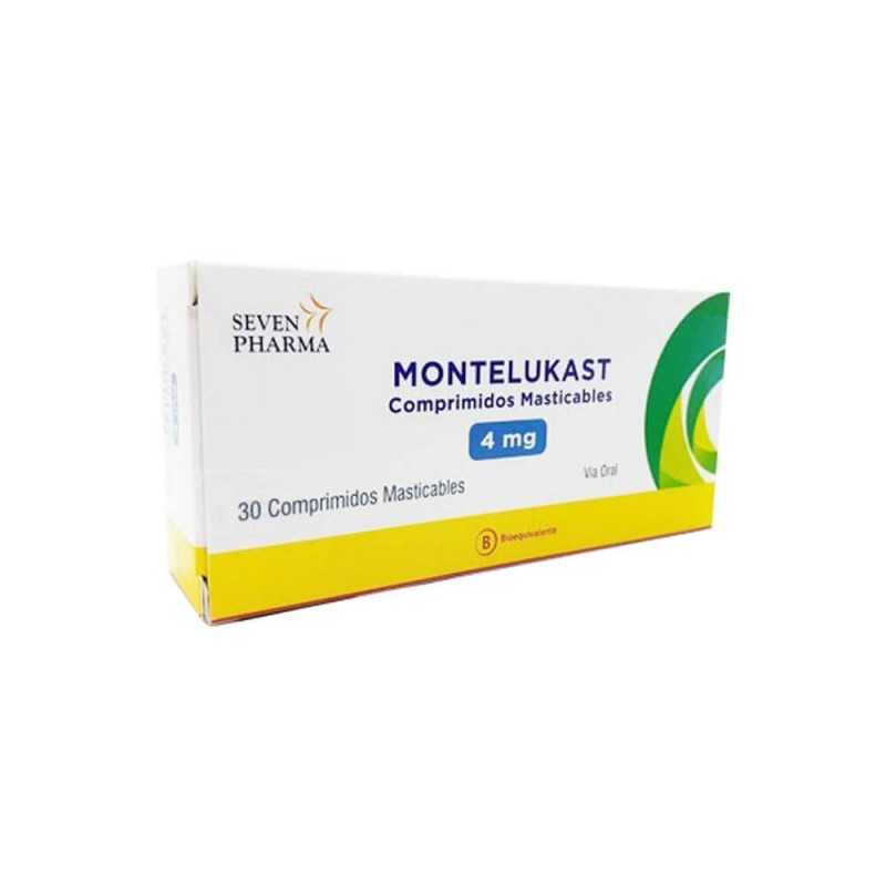 Montelukast 4mg x30com. (Seven Pharma)