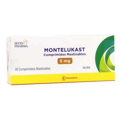 Montelukast 5mg x30com (Sevenpharma)