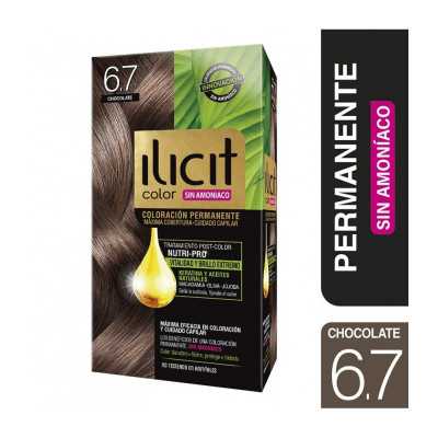 Ilicit Tintura sin amoniaco 6/7 chocolate 47g