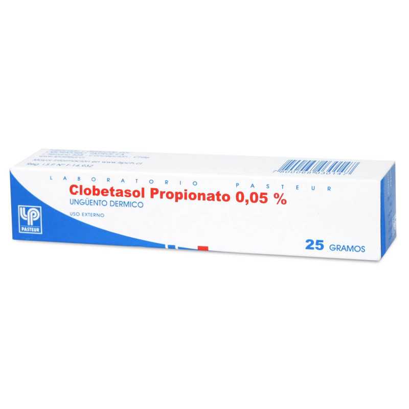 Clobetasol Unguento tópico 0,05% x25gr (Pasteur)