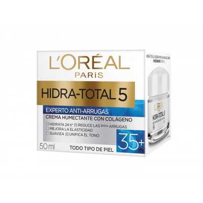 Loreal Crema hidra total 5 antiarrugas +35 50ml