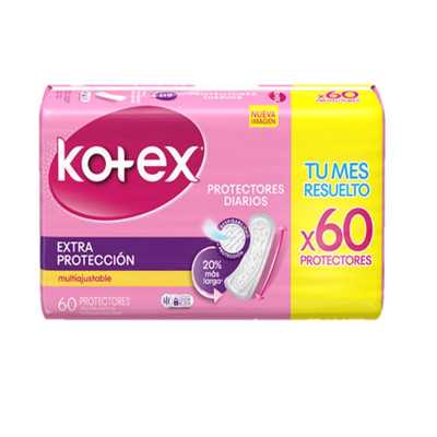Kotex Protector diario largo x60