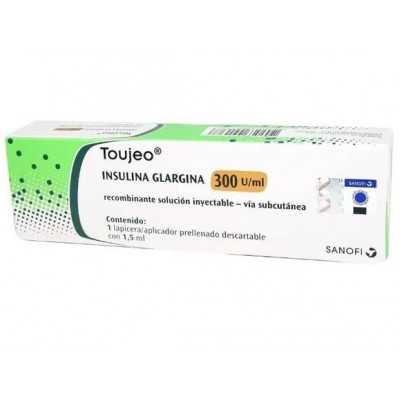 Toujeo 300Ui/ml solucion inyectable 1,5ml (Cenabast)