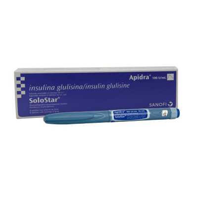 Apidra Solostar 100 UI 3ml