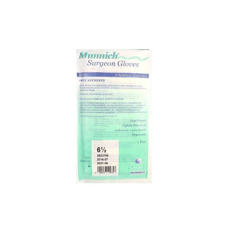 Guante Quirurgico esteril munnich N°6 1/2