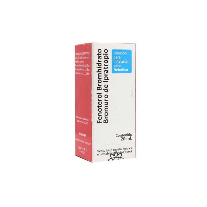 Fenoterol Ipratropio solucion 20ml (Pharmamerica)