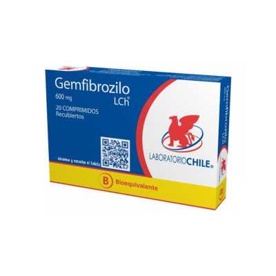 Gemfibrozilo 600mg x20cap. (Chile)