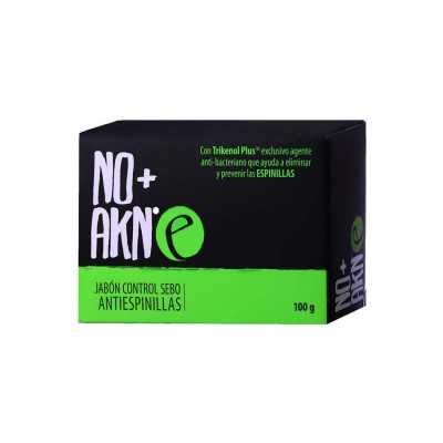 No+akn Jabón control sebo antiespinillas 100g