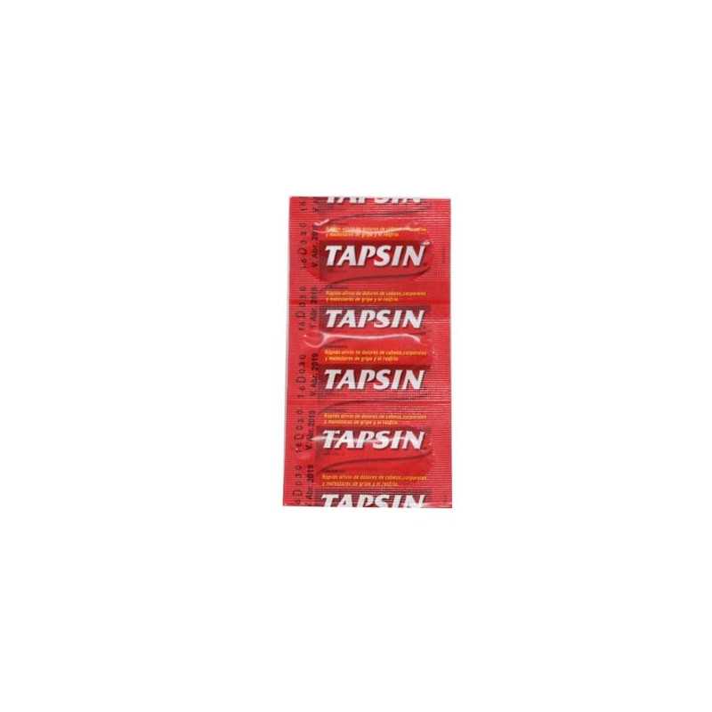 Tapsin Rojo Dolor de Cabeza Tira x 6 comprimidos