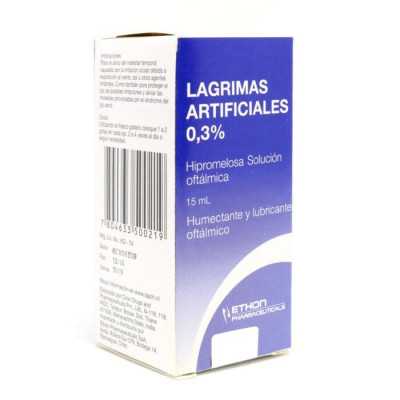 Lagrimas Artificiales 0,3% x15ml (Ethon)