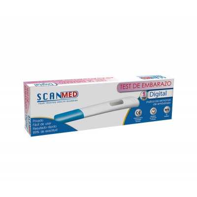 Test Embarazo HCG Digital x1 (Scanmed)