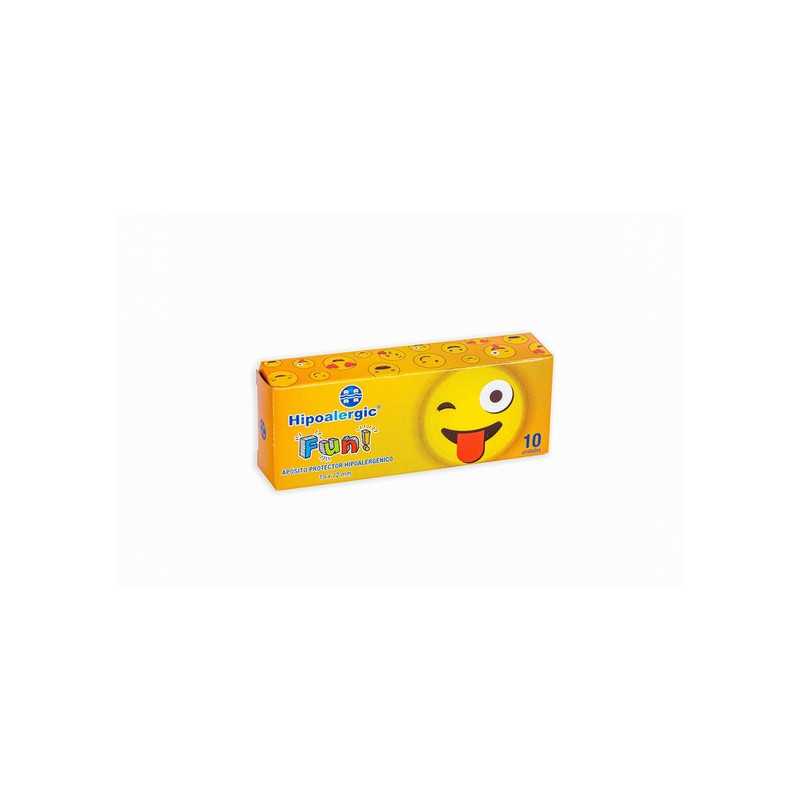 Parche Curita infantil fun x10 (Hipoalergic)